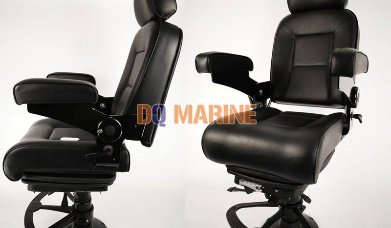 Double Shock Absorption Air Cylinder Marine Pilot Seat - Image 1
