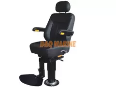 Steel Fixed Pilot Chair TR-001 with Round Column