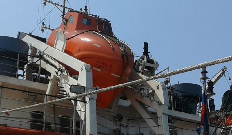 Free fall lifeboat launching device - Image 1