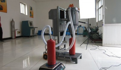 GFM16-1 Model Fire Extinguisher Dry Powder Filling Machine thumbnail 1