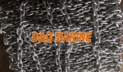 Grade 2 16mm Hot Dip Galvanized Stud Link Anchor Chain thumbnail 1