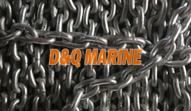 Grade 2 17.5mm Hot Dip Galvanized Stud Link Anchor Chain - Image 1