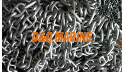 Grade 2 20.5mm Hot Dip Galvanized Stud Link Anchor Chain thumbnail 1