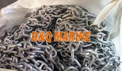 Grade 2 22mm Hot Dip Galvanized Stud Link Anchor Chain thumbnail 1