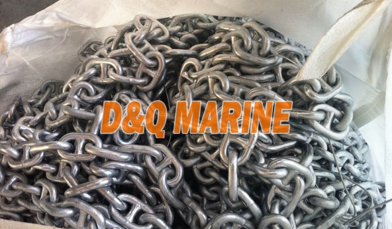 Grade 2 22mm Hot Dip Galvanized Stud Link Anchor Chain - Image 1