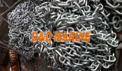 Grade 2 26mm Hot Dip Galvanized Stud Link Anchor Chain thumbnail 1