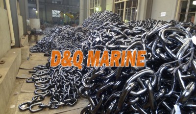 Grade 3 52mm Stud Link Anchor Chain thumbnail 1