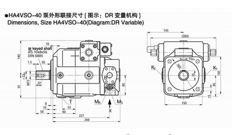 HA4VSO Variable displacement pump - Image 1