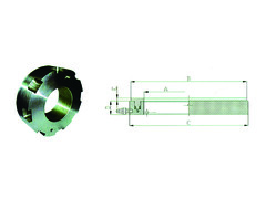 HNBF Series hydraulic nut