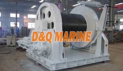 Heavy duty hydraulic offshore winch thumbnail 1
