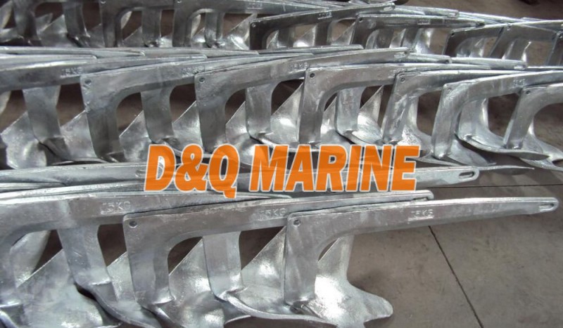 Hot Dip Galvanized Bruce Anchor - Image 1