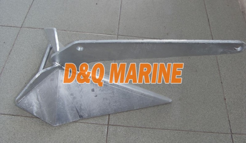 Hot Dip Galvanized Delta Anchor - Image 1