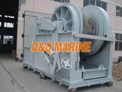 Hydraulic mooring winch with 1000kn pull