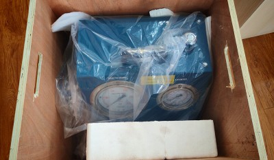 FYB-225 Air Driven High Pressure Hydraulic Pump With 4 ways outlets thumbnail 1