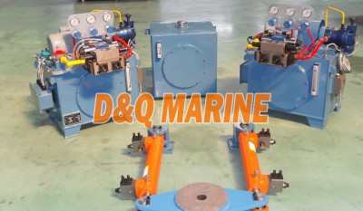 Linked cylinder type steering gear system thumbnail 1