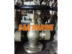 Marine Bronze/Brass Angle Hose Valve JIS F7334B 5K