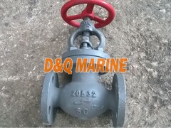 Marine Cast Steel 20K Screw Down Check Globe Valve JIS F7473