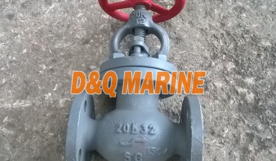 Marine Cast Steel 20K Screw Down Check Globe Valve JIS F7473 thumbnail 1