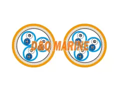 MRE-M2XCH Mica Tape & XLPE Insulated Individual Screened & Armoured Cables