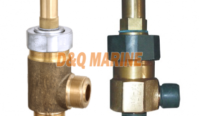 Male Thread Bronze Angle Liquid Safety Valve CB907-94 thumbnail 1
