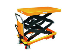 Manual hydraulic platform truck