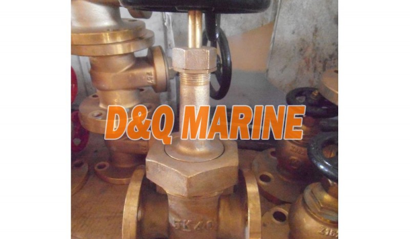 Marine Bronze/Brass Gate Valve JIS F7367 5K - Image 1