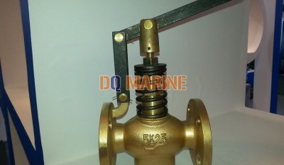 Marine Bronze/Brass Self-Closing Drain Valve JIS F7398F thumbnail 1