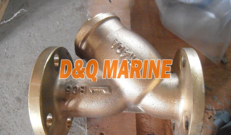Marine Bronze/Brass Y Type Strainer JIS F7220Q - Image 1