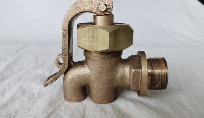 Marine Bronze Cock with Lock F7390 thumbnail 2