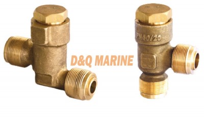 Marine Bronze Male Thread Check Valve GB597-83 thumbnail 1