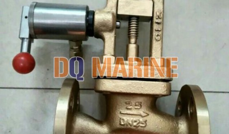 Marine Bronze Pneumatic Quick Closing Valve - Image 1