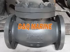 Marine Cast Iron 5K Swing Check Valve JIS F7372