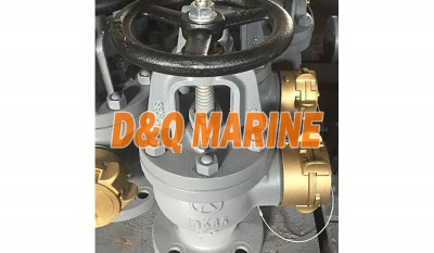 Marine Cast Iron Angle Hose Valve JIS F7333B thumbnail 1