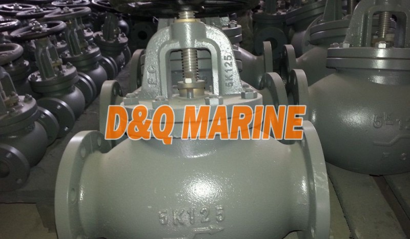 Marine Cast Iron Globe Valve JIS F7305 5K - Image 1