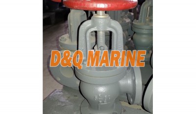 Marine Cast Iron 5K Screw Down Check Angle Valve JIS F7354 thumbnail 1