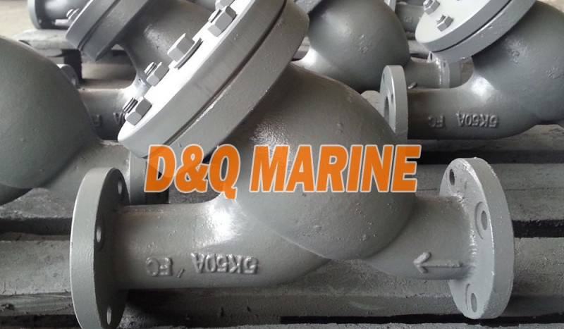 Marine Cast Iron Y Type Strainer JIS F7220 - Image 1
