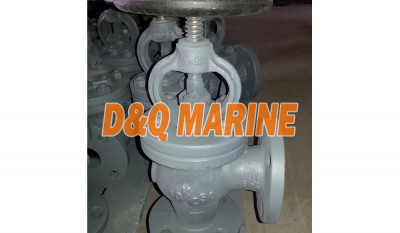 Marine Cast Steel 10K Angle Valve JIS F7320 thumbnail 1