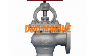 Marine Cast Steel 10K Screw Down Check Angle Valve JIS F7472 thumbnail 1