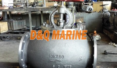 Marine Cast Steel 10K Screw Down Check Globe Valve JIS F7471 thumbnail 1