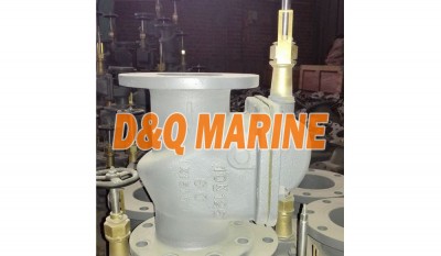 Marine Cast Steel 10K Screw Down Vertical Storm Valve thumbnail 1