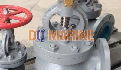 Marine Cast Steel 20K Angle Screw Down Check Valve JIS F7474 thumbnail 1