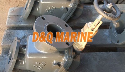 Marine Cast Steel 5K Angle Storm Valve JIS F3060R thumbnail 1