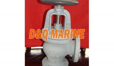 Marine Cast Steel 5K Angle Valve JIS F7312 thumbnail 1