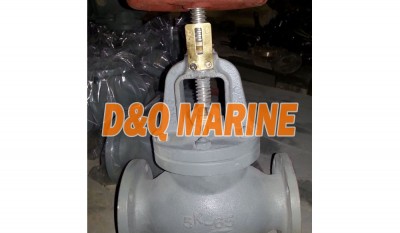 Marine Cast Steel 5K Screw Down Check Globe Valve JIS F7311C thumbnail 1