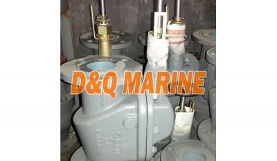 Marine Cast Steel 5K Screw Down Vertical Storm Valve JIS F3060 thumbnail 1
