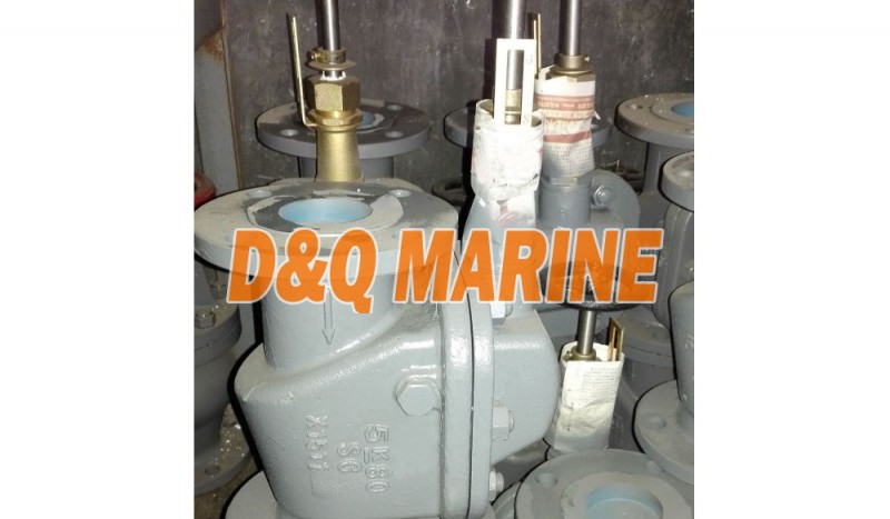 Marine Cast Steel 5K Screw Down Vertical Storm Valve JIS F3060 - Image 1