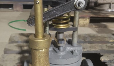 Marine Cast Steel Pneumatic Oil Tank Quick Closing Valve JIS F7399 5K thumbnail 1