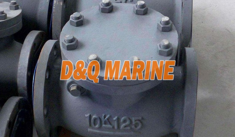 Marine Cast Iron 10K Swing Check Valve JIS F7373 - Image 1