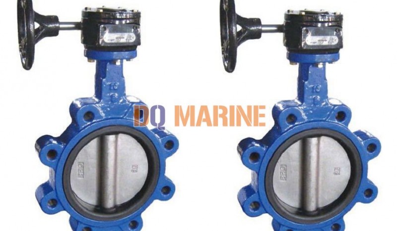 Marine Center Worm Manual Lug Butterfly Valve - Image 1