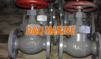 Marine Ductile Iron Globe Check Valve JIS F7321C 5K thumbnail 1
